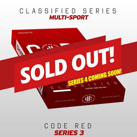 COMING SOON! Classified Series CODE RED Multi-Sport Mystery Box Limited Series 4 - ChasingTheHobby