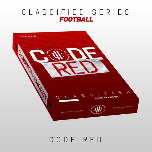 Classified Series CODE RED Football Mystery Box - ChasingTheHobby