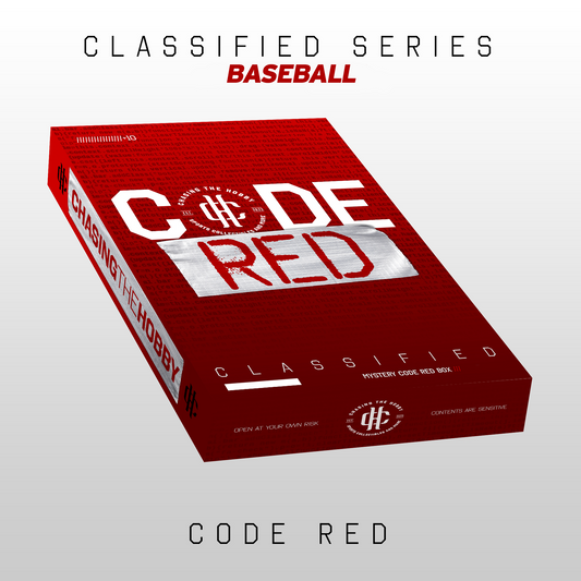 Classified Series CODE RED Baseball Mystery Box - ChasingTheHobby