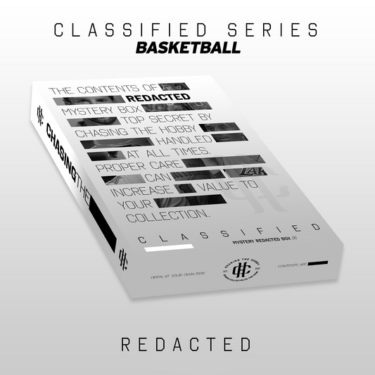 Classified Series REDACTED Basketball Mystery Box - ChasingTheHobby