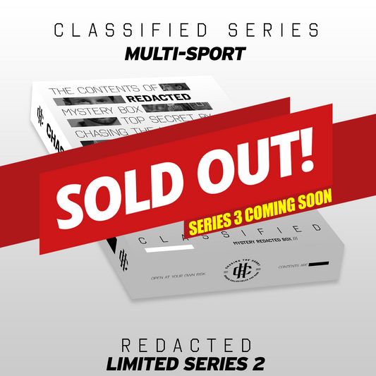 COMING SOON!! Classified Series REDACTED Multi-Sport Mystery Box Limited Series 3 - ChasingTheHobby