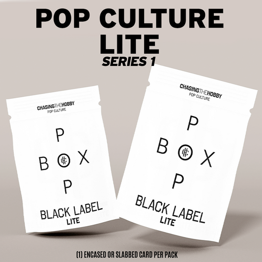 CTH LITE Limited Series 1 Pop Box BLACK LABEL Pop Culture Mystery Pack - ChasingTheHobby