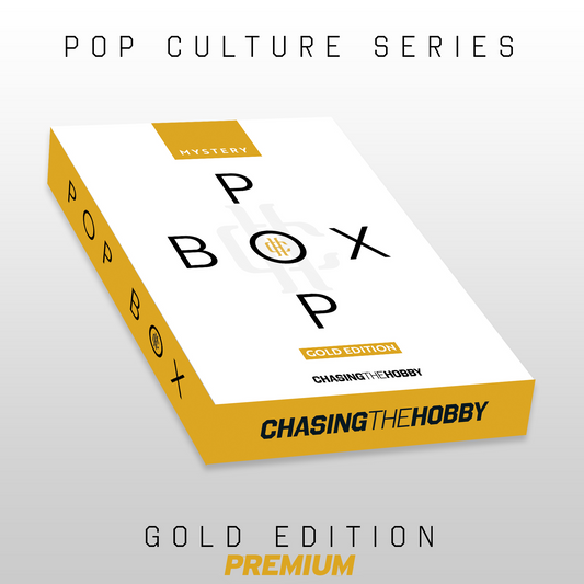 Pop Box GOLD EDITION Premium Pop Culture Mystery Box - ChasingTheHobby