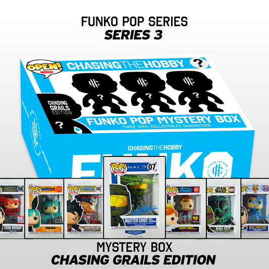 Funko Chasing Grails SERIES 3 "Master Chief & Freddy Funko" Edition Limited Series 3 Mystery Box - ChasingTheHobby