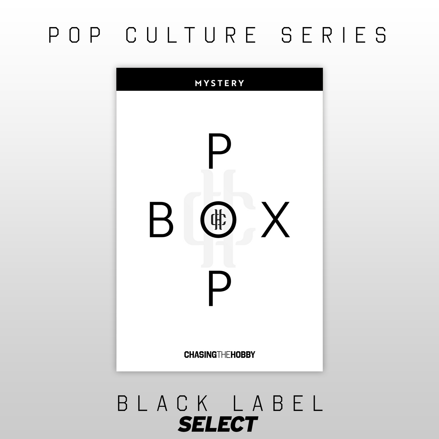 Pop Box BLACK LABEL Select Pop Culture Mystery Box - ChasingTheHobby