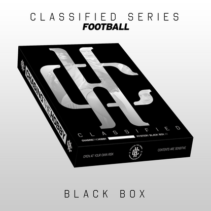 Classified Series BLACK BOX Football Mystery Box - ChasingTheHobby