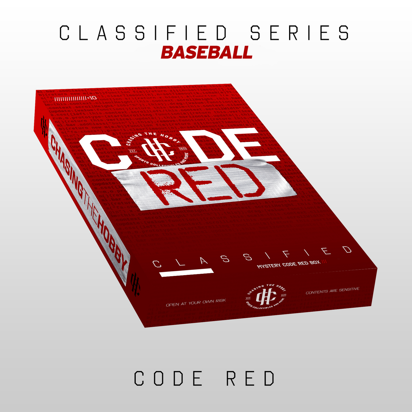 Classified Series CODE RED Baseball Mystery Box - ChasingTheHobby