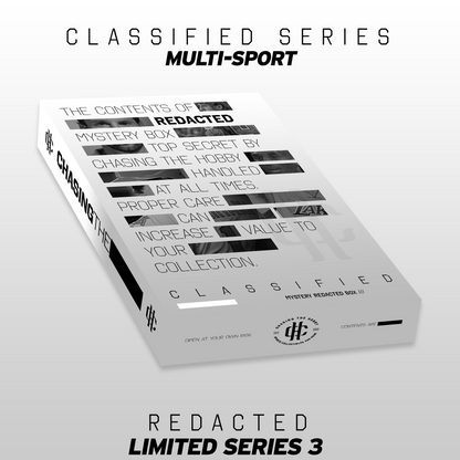 Classified Series REDACTED NUKE EDITION Multi-Sport Mystery Box Limited Series 3 - ChasingTheHobby