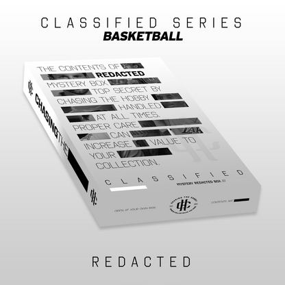 Classified Series REDACTED Basketball Mystery Box - ChasingTheHobby