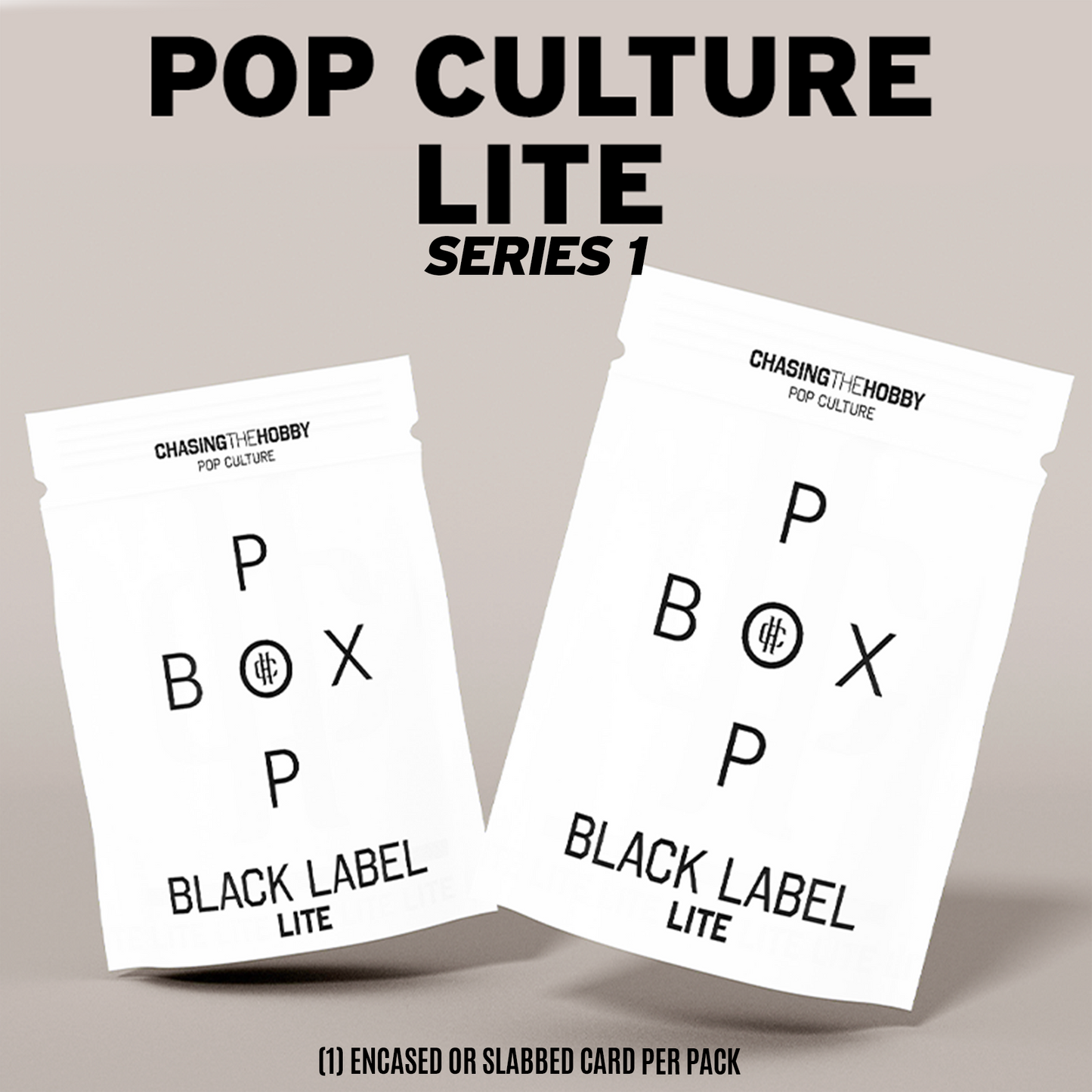 CTH LITE Series Pop Box BLACK LABEL Pop Culture Mystery Pack - ChasingTheHobby