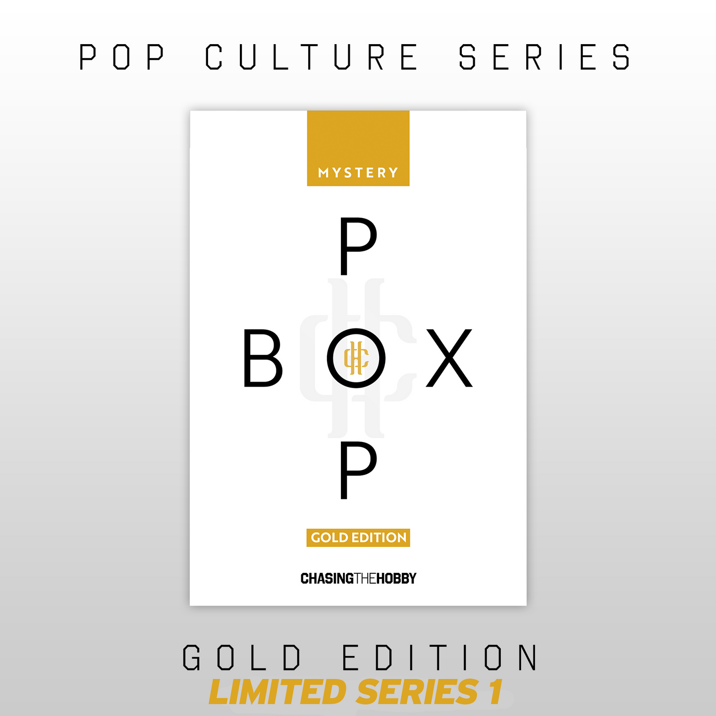 Pop Box GOLD EDITION Limited Series 1 Pop Culture Mystery Box - ChasingTheHobby